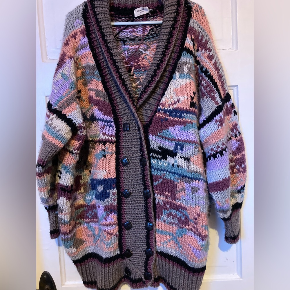 Vintage oversized cardigan